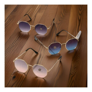 Shadowiss Round shape Andreas Sunglasses for Men and Women in Premium quality with free box