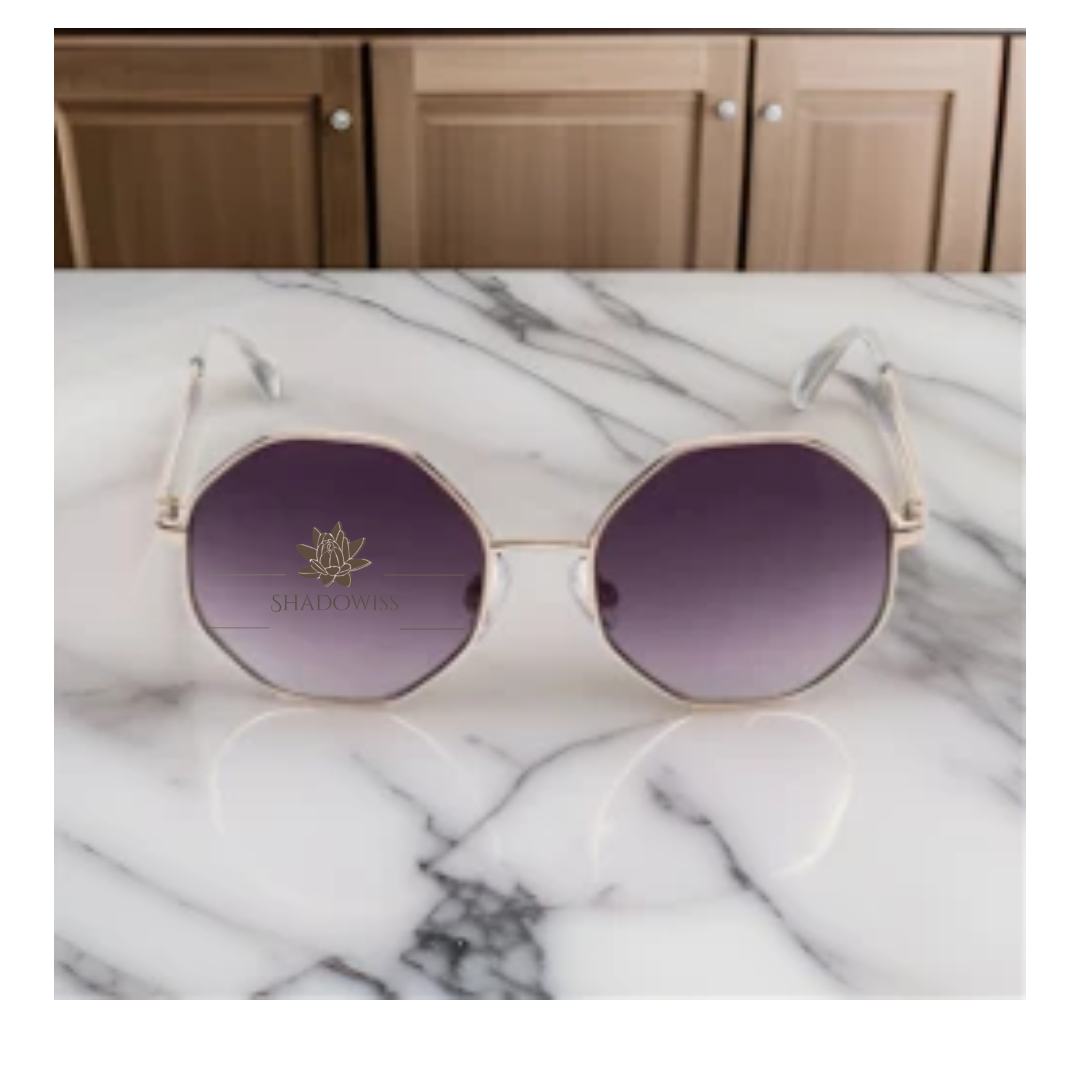 Shadowiss Round shape Andreas Sunglasses for Men and Women in Premium quality with free box - Image 2