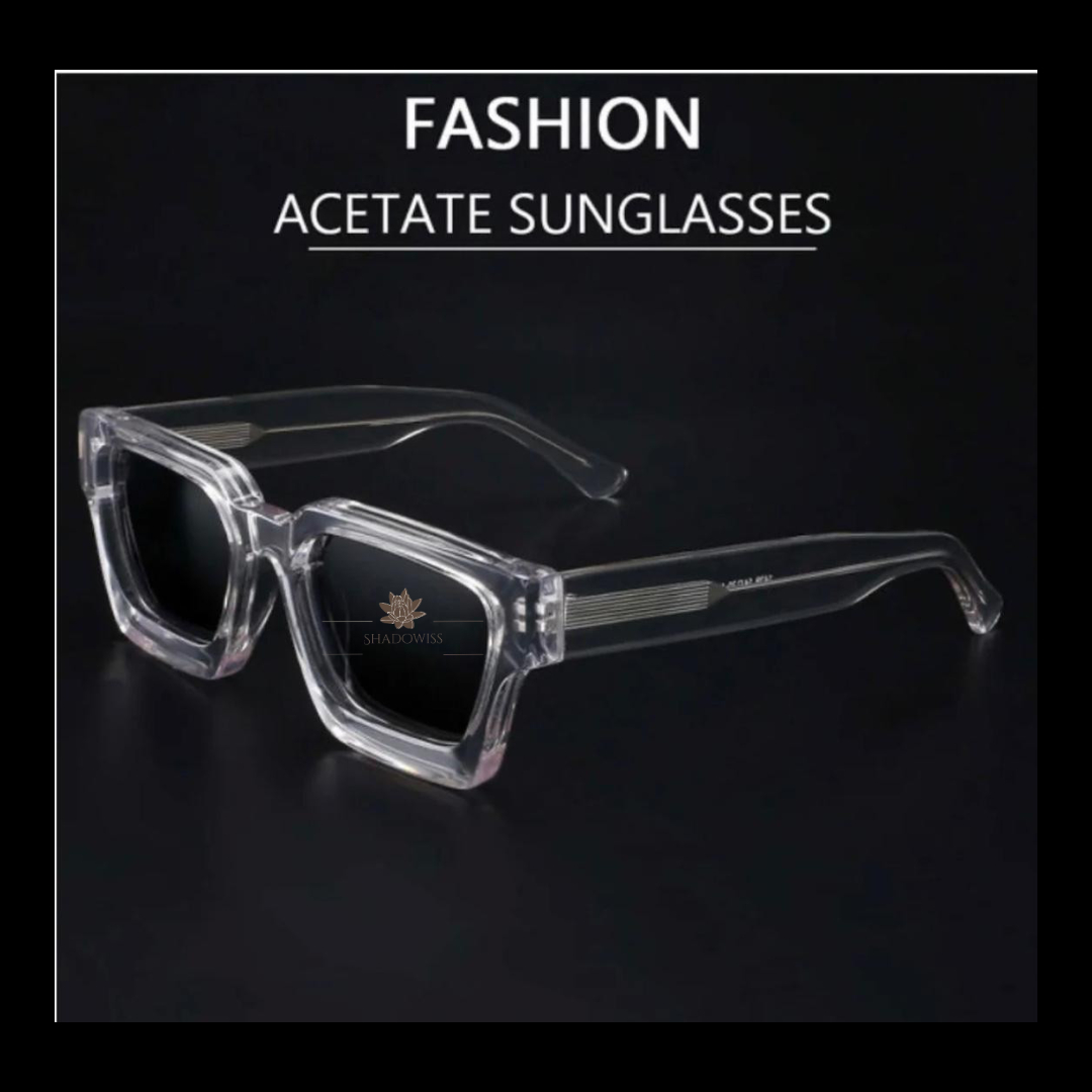 Shadowiss Transparent Lightweight Anti Glare UV Ray Eyeglasses For Men/Women - Image 3