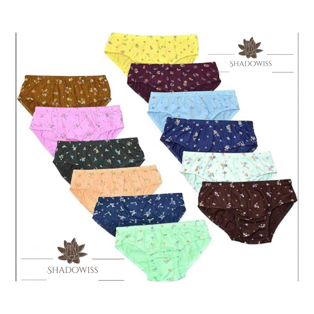 Pack of 2 cotton panties in premium quality for girls and women - Image 2